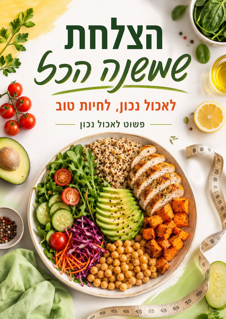 כריכת המדריך: הצלחת שמשנה הכול